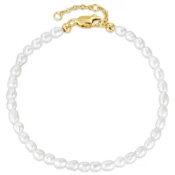 3,5 mm armbånd med ferskvandsperle