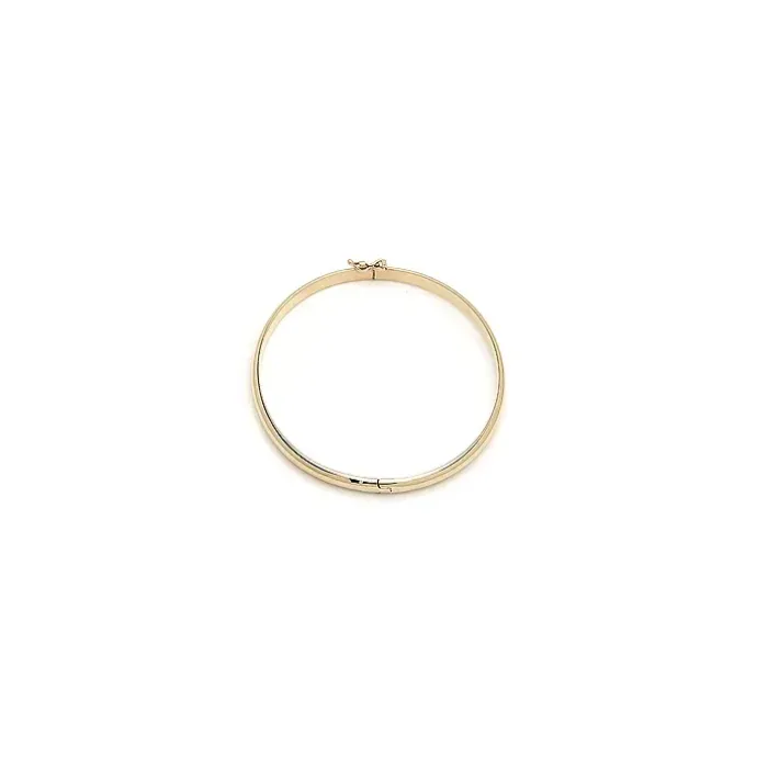 4 mm BNH armring i 14 karat guld