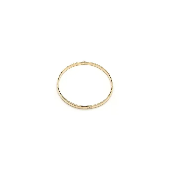 4 mm BNH armring i 14 karat guld