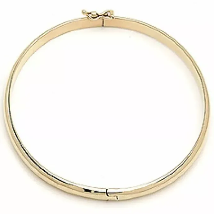 4 mm BNH armring i 14 karat guld