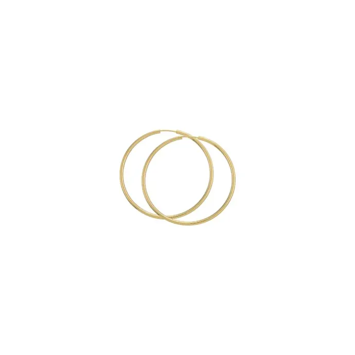 50 mm BNH creoler i 8 karat guld