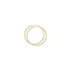 44 mm BNH creoler i 14 karat guld