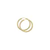 30 mm BNH creoler i 14 karat guld