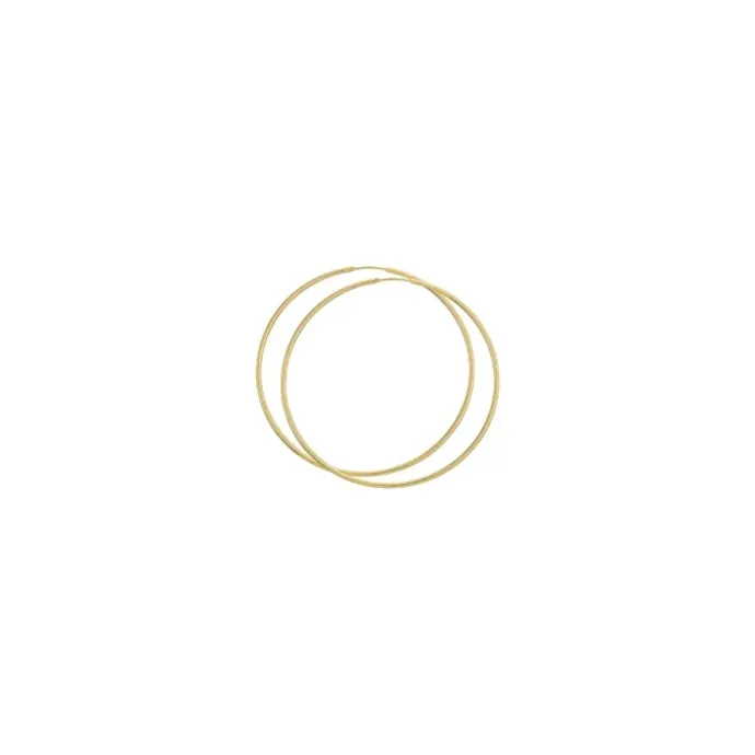 62 mm BNH Creoler øreringe i 14 karat guld