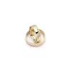 5 mm diamant vielsesringe i 14 karat guld 0,008 ct og 0,02 ct - sæt