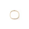 5 mm firkantet BNH armring i 14 karat guld