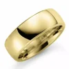7 mm vielsesring i 9 karat guld