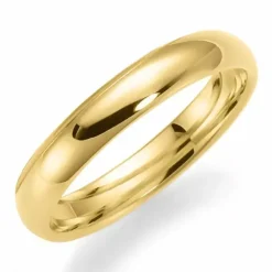 3,5 mm vielsesring i 14 karat guld
