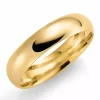 5 mm vielsesring i 14 karat guld