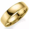 5 mm vielsesring i 14 karat guld