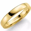 4 mm vielsesring i 9 karat guld