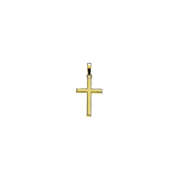 12,5 x 18 mm Aagaard kors vedhæng i 8 karat guld