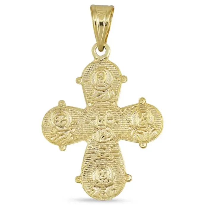 18 x 30 mm dagmarkors i 14 karat guld