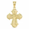 17 x 29 mm dagmarkors i 14 karat guld