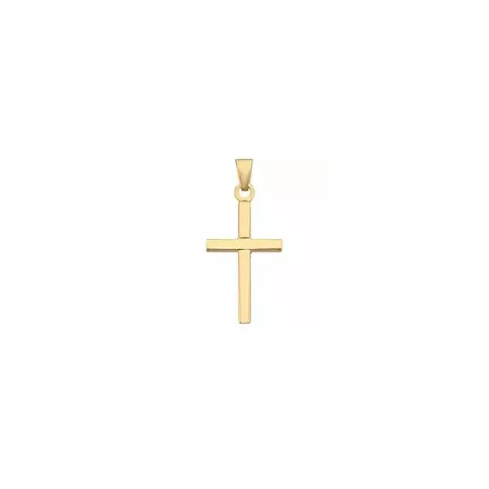 13 x 21 mm guld BNH kors i 14 karat guld
