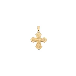 16 x 23 mm Scrouples dagmarkors vedhæng i 8 karat guld
