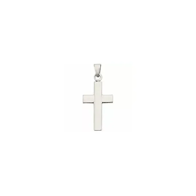 13 x 21 mm sølv BNH kors i sølv