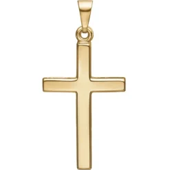 16 x 24,5 mm Støvring Design kors vedhæng i 8 karat guld