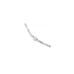 Ankelkæde i sølv x 1,0 mm