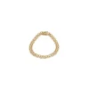 Armbånd i 14 karat guld 21 cm x 6,5 mm