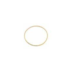 Armbånd i forgyldt sølv 65 mm x 65 mm x 2,0 mm