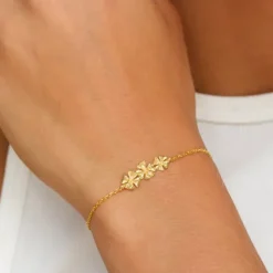 Armbånd i forgyldt sølv 16 plus 3 cm x 6,5 mm
