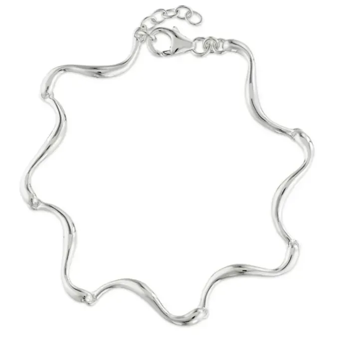 Armbånd i sølv x 6,0 mm