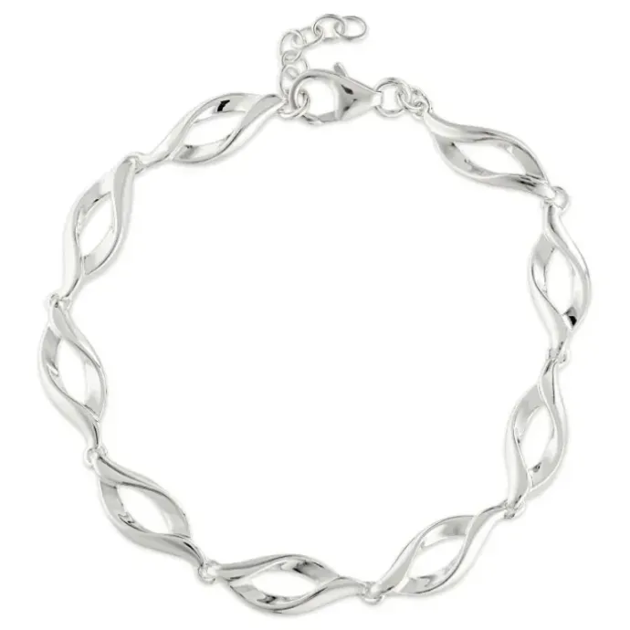 Armbånd i sølv x 6,5 mm