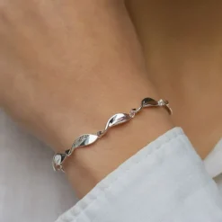 Armbånd i sølv x 5,2 mm