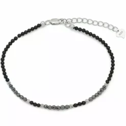 Armbånd med onyks og hematite.
