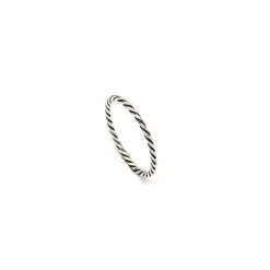 Blank Simple Rings ring i oxideret sterlingsølv