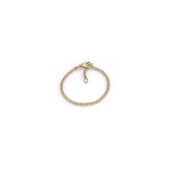 BNH ankelkæde i 14 karat guld 24-26 cm x 2,7 mm