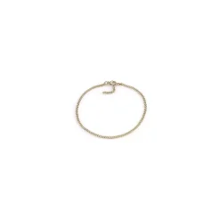 BNH ankelkæde i 8 karat guld 24-26 cm x 2,7 mm