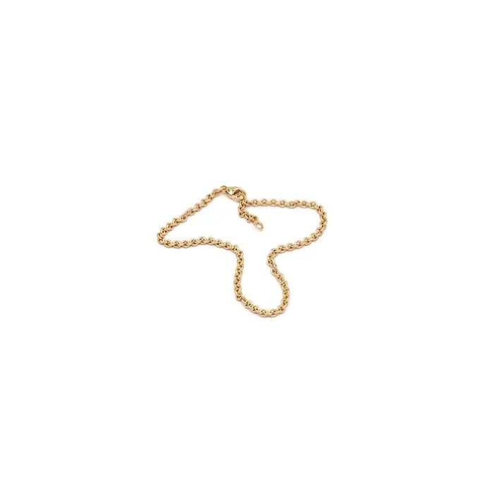 BNH ankelkæde i 14 karat guld 24-26 cm x 3,1 mm