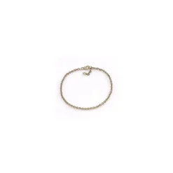 BNH ankelkæde i 14 karat guld 24-26 cm x 2,7 mm