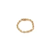 BNH Anker facet armbånd i 8 karat guld 21 cm x 6,0 mm