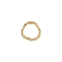 BNH Anker facet armbånd i 8 karat guld 21 cm x 7,0 mm