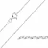 BNH Anker facet armbånd i sølv 21 cm x 1,3 mm