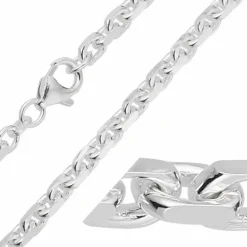 BNH Anker facet armbånd i sølv 17 cm x 3,1 mm