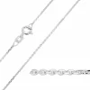 BNH Anker facet armbånd i sølv 17 cm x 1,1 mm