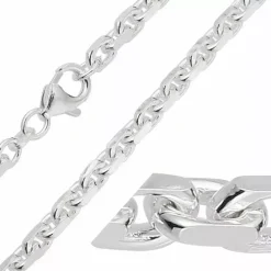 BNH Anker facet halskæde i sølv 55 cm x 3,1 mm