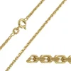 BNH Anker facet halskæde i 8 karat guld 55 cm x 1,6 mm