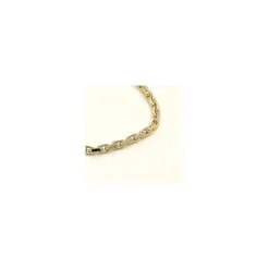 BNH Anker facet halskæde i 8 karat guld 38 cm x 1,4 mm