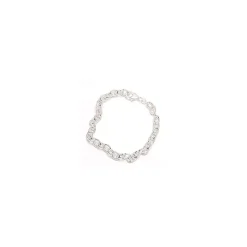 BNH anker rund armbånd i sølv 21 cm x 6,0 mm
