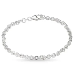BNH anker rund armbånd i sølv 17 cm x 4,0 mm