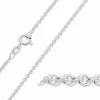 BNH anker rund armbånd i sølv 18,5 cm x 1,9 mm
