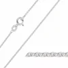 BNH anker rund halskæde i sølv 45-50 cm x 1,1 mm