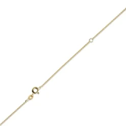 BNH anker rund halskæde i 14 karat guld 45 - 50 cm x 1,2 cm