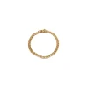 BNH bismarkarmbånd i 14 karat guld 17 cm x 7,1 mm