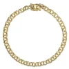 BNH bismarkarmbånd i 14 karat guld 18,5 cm x 4,0 mm